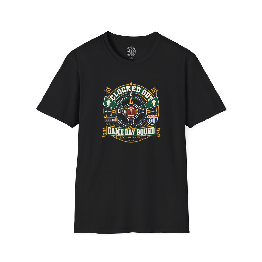 Clocked Out Game Day Bound T-Shirt