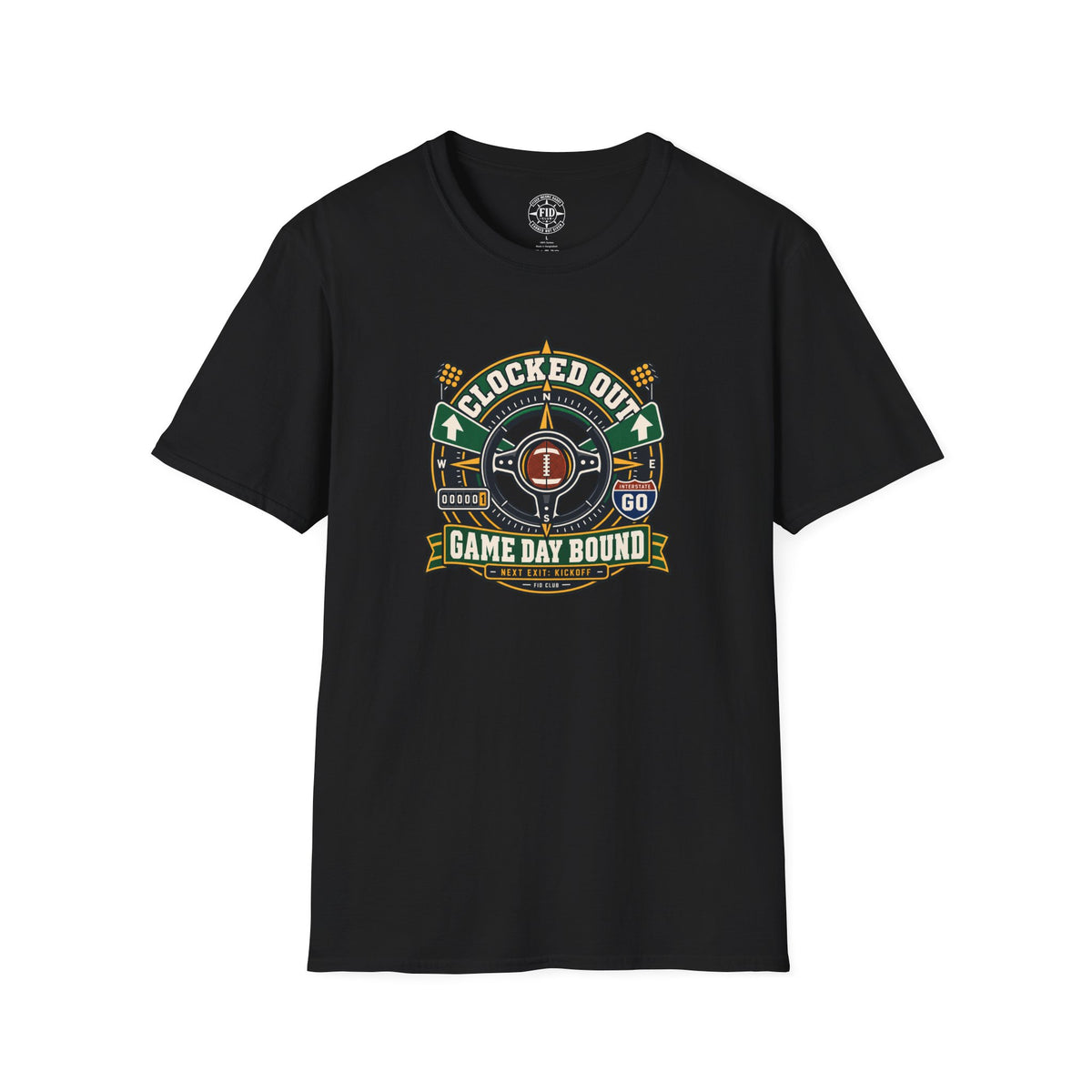 Clocked Out Game Day Bound T-Shirt