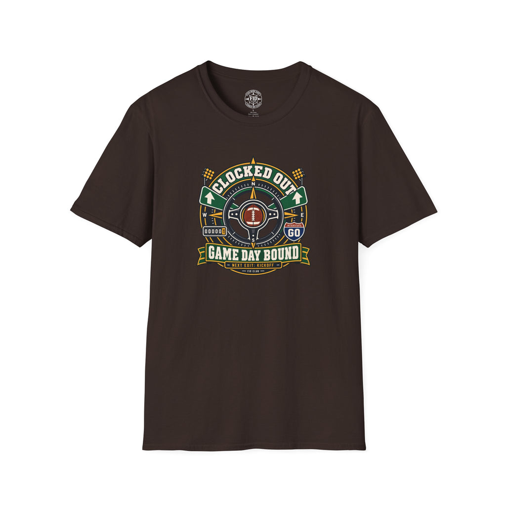Clocked Out Game Day Bound T-Shirt