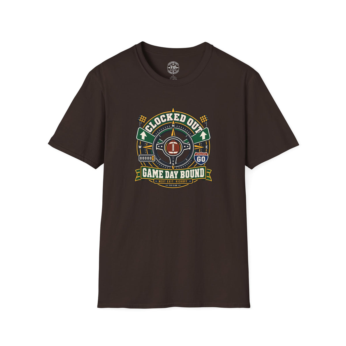 Clocked Out Game Day Bound T-Shirt