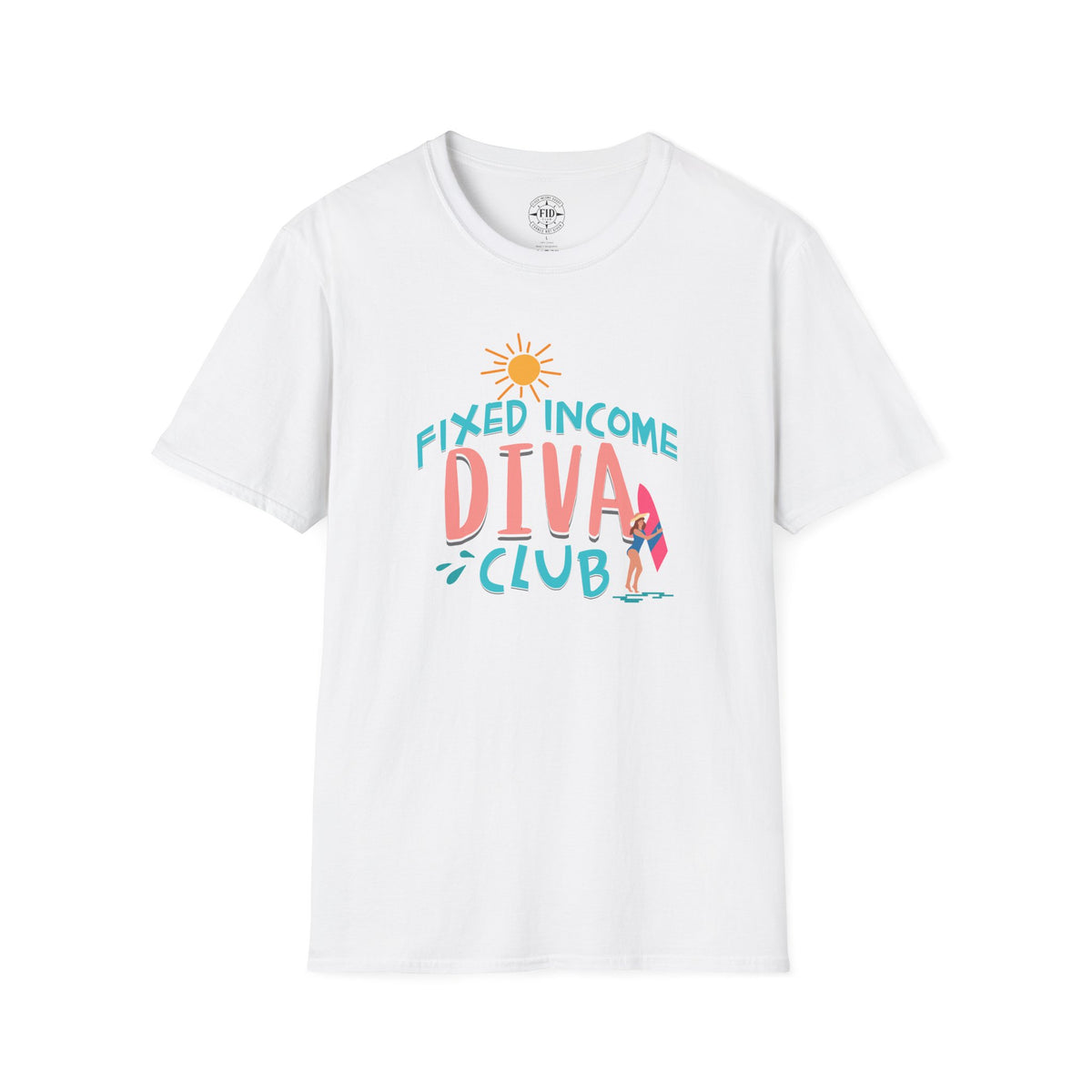 Fixed Income Diva Club Surf T-Shirt