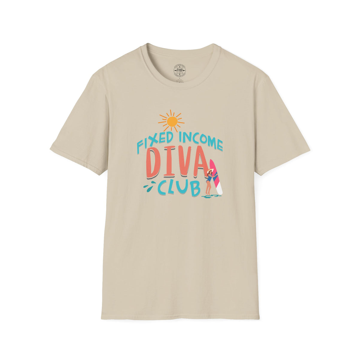 Fixed Income Diva Club Surf T-Shirt