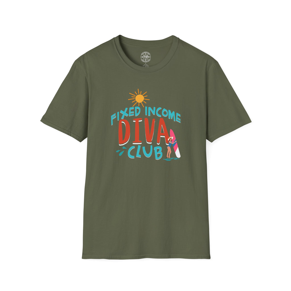 Fixed Income Diva Club Surf T-Shirt