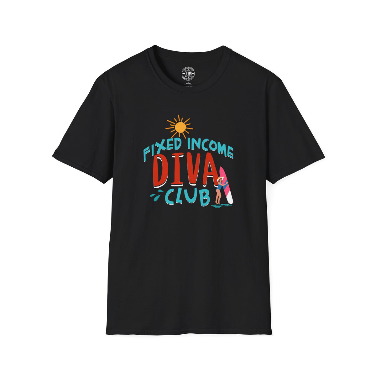 Fixed Income Diva Club Surf T-Shirt
