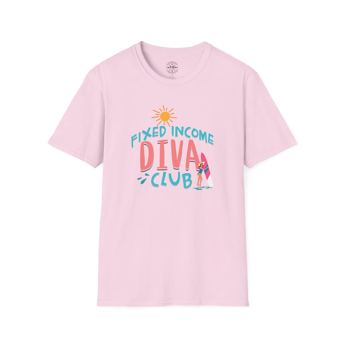 Fixed Income Diva Club Surf T-Shirt