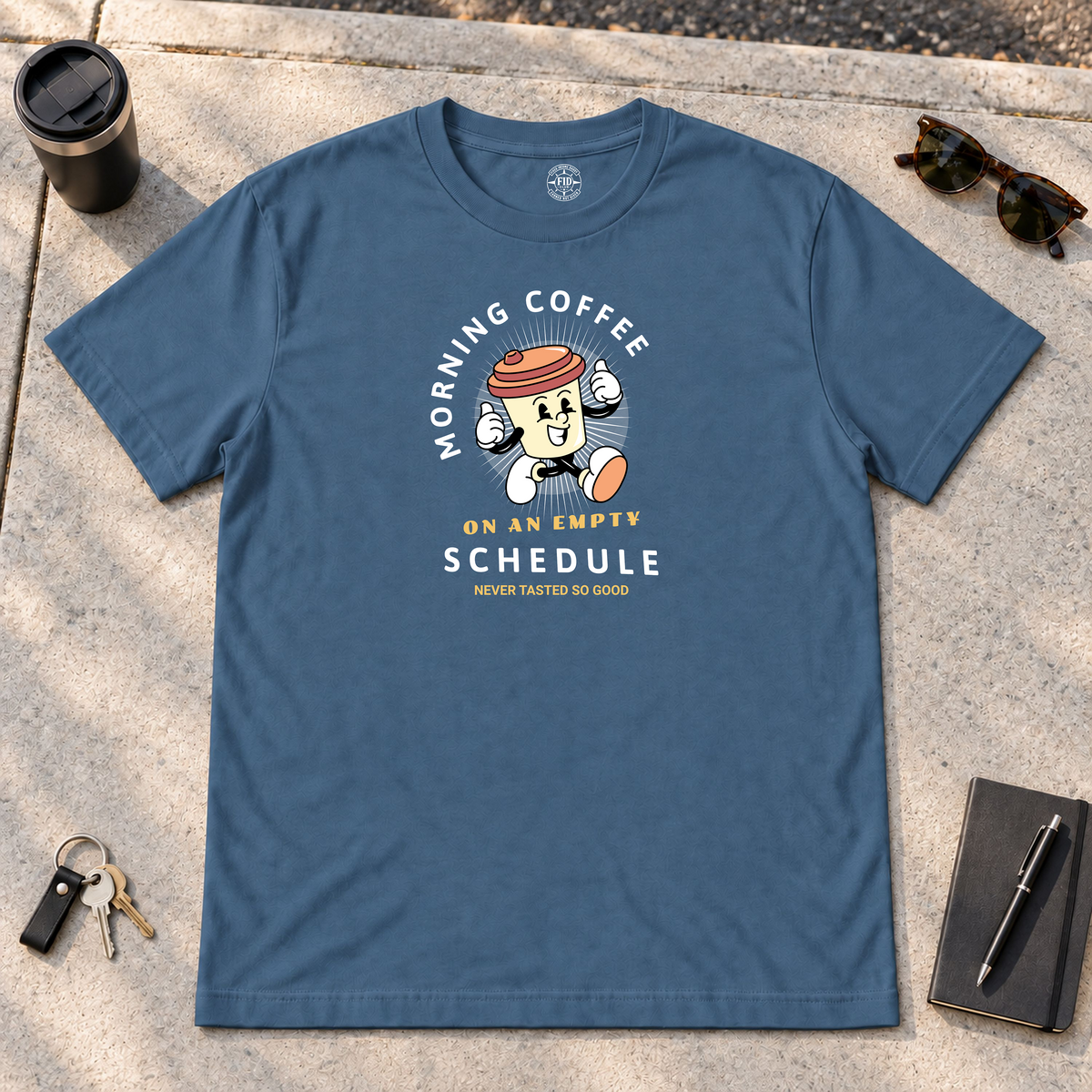 Morning Coffee Empty Schedule T-Shirt