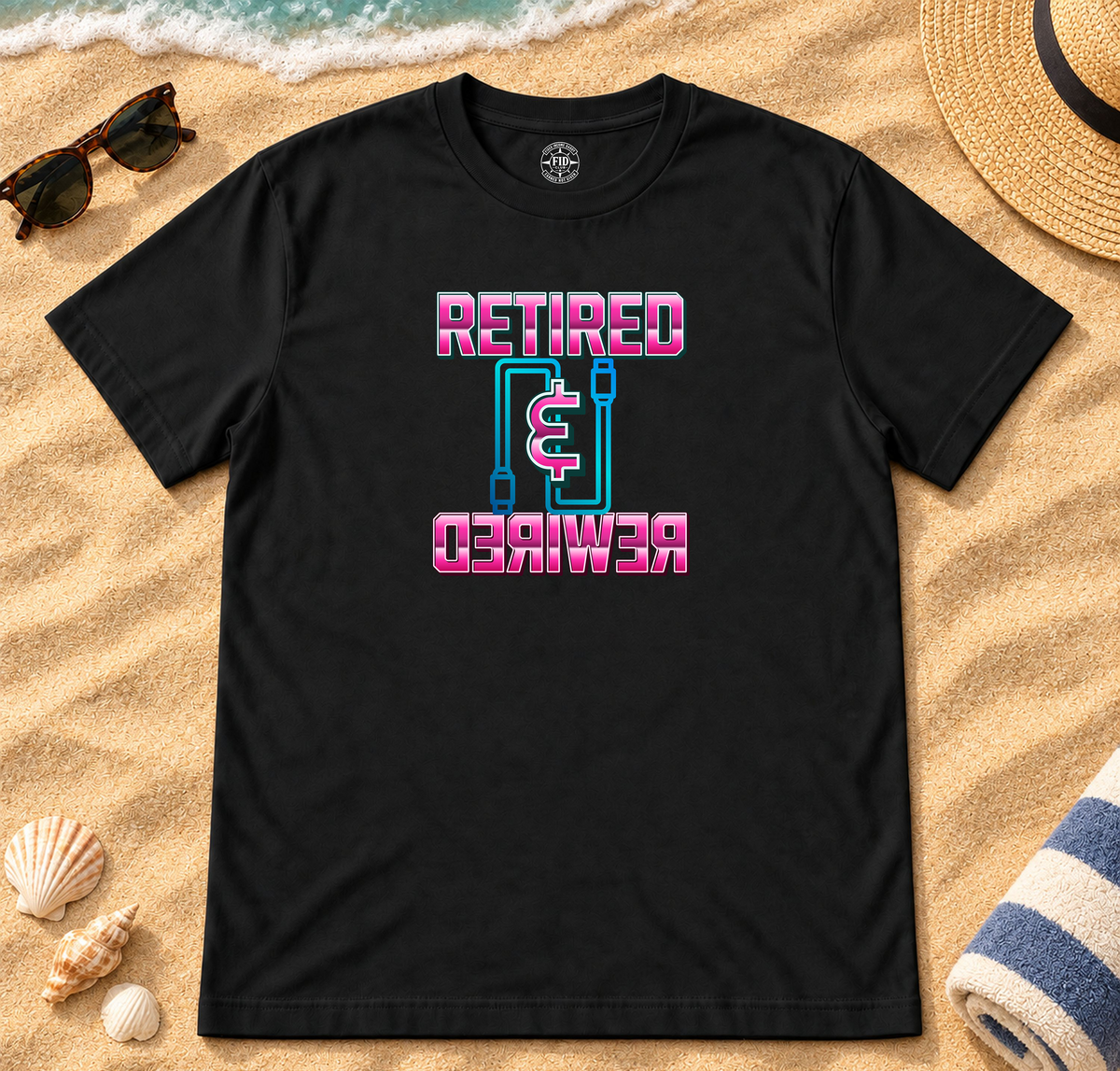 REWIRED AND RETIRED T-Shirt