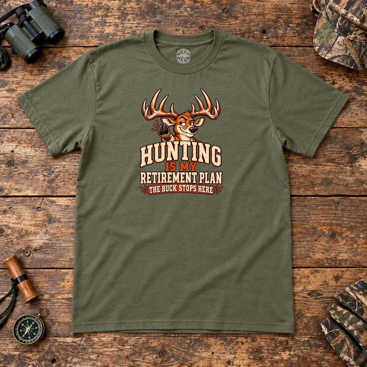 Hunting Retirement Plan T-Shirt
