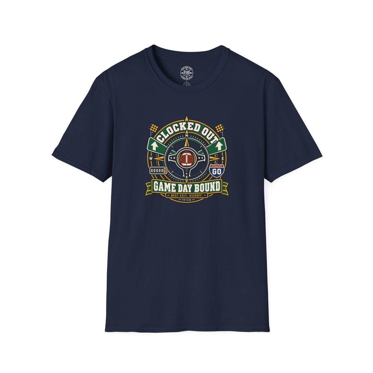 Clocked Out Game Day Bound T-Shirt