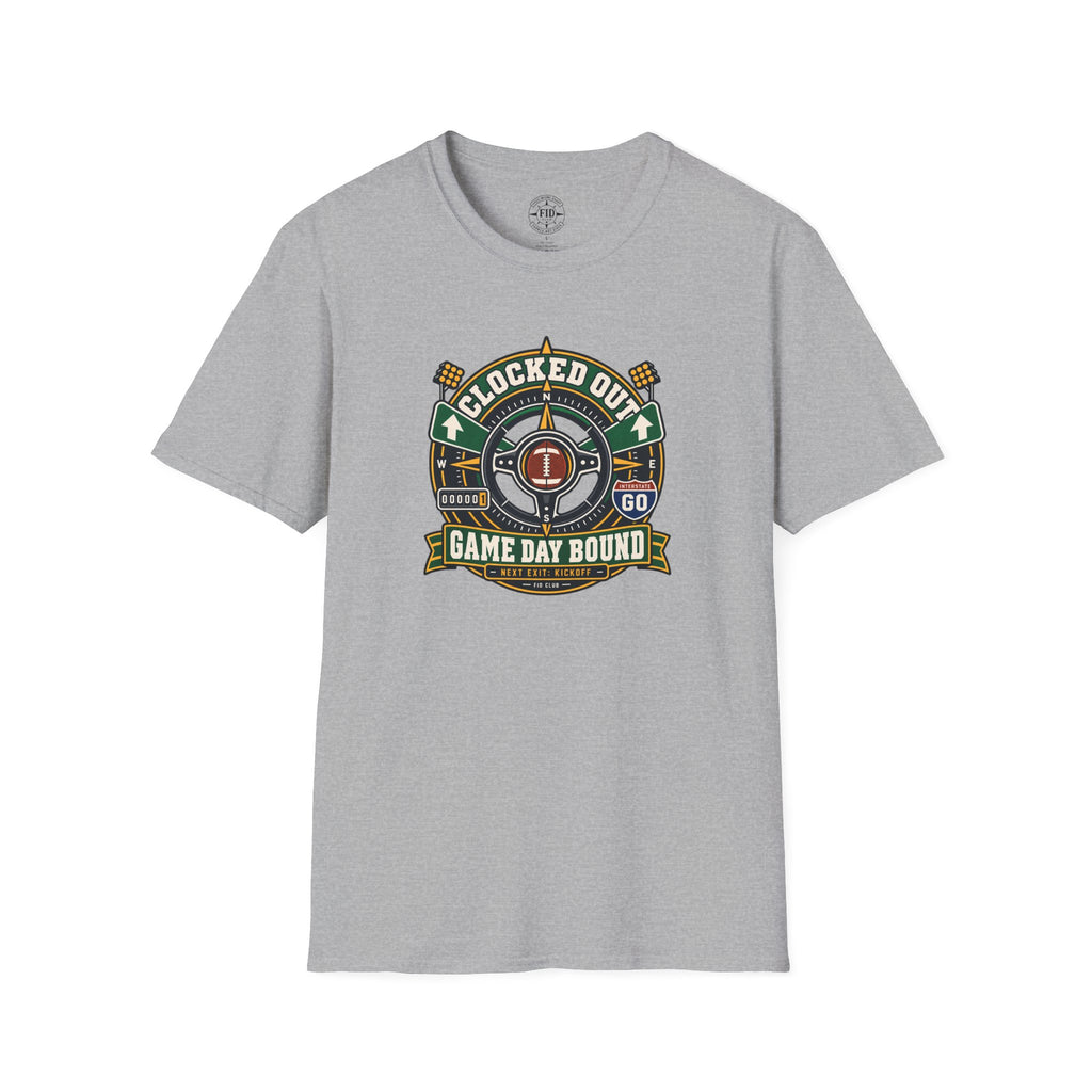 Clocked Out Game Day Bound T-Shirt