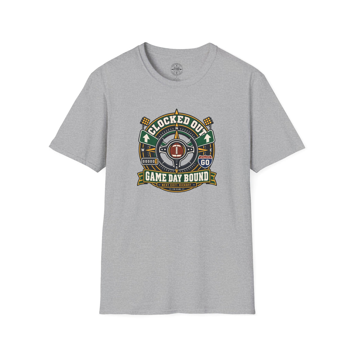Clocked Out Game Day Bound T-Shirt