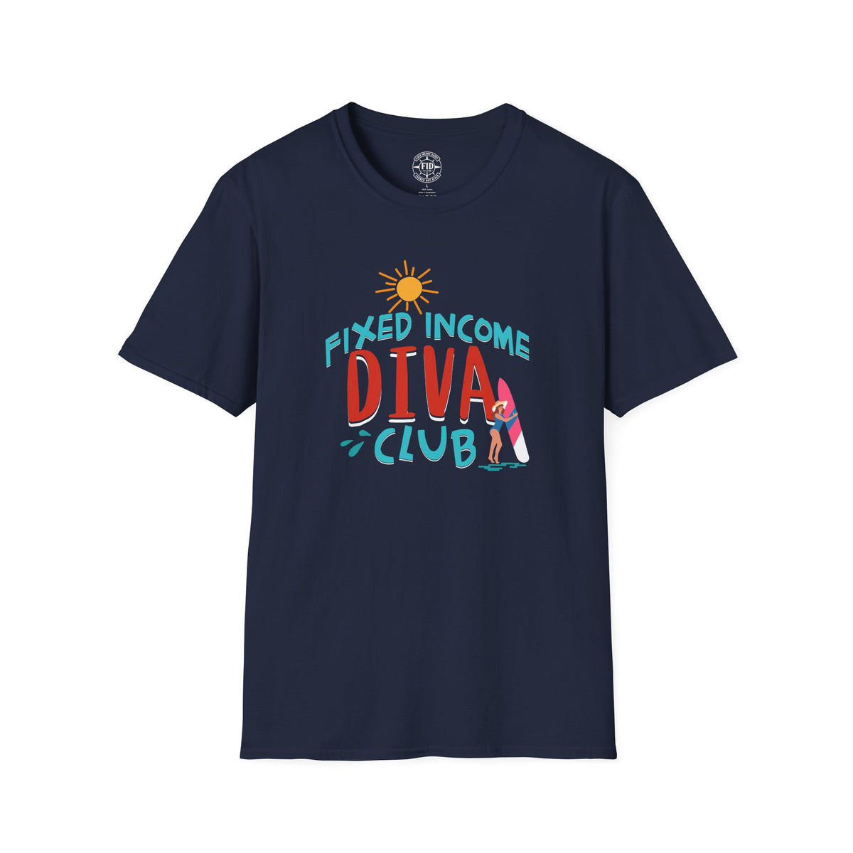 Fixed Income Diva Club Surf T-Shirt