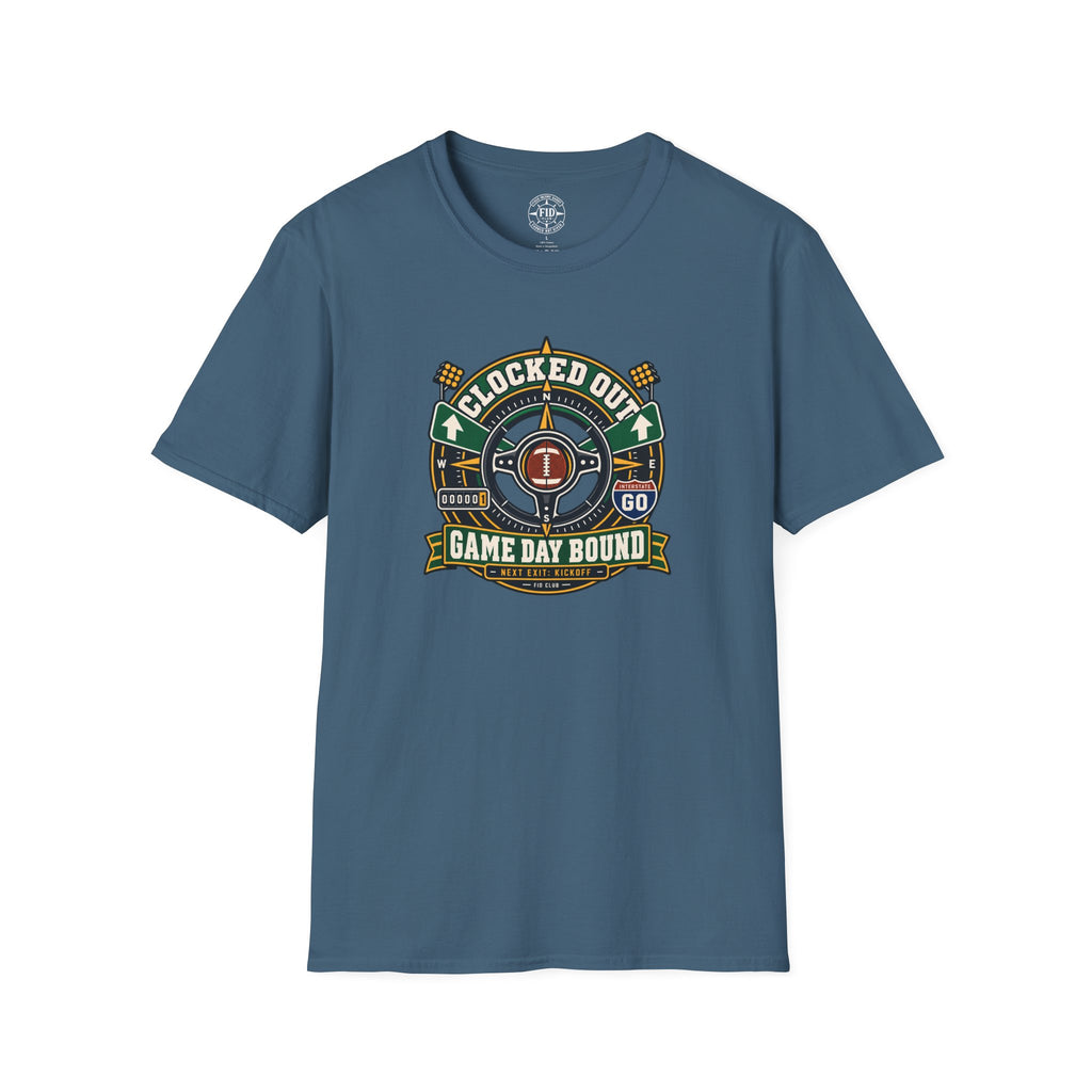 Clocked Out Game Day Bound T-Shirt