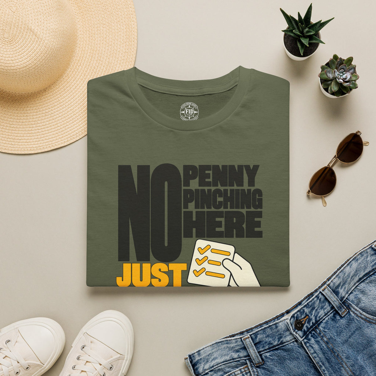 JUST BUCKET LIST CHECKING T-Shirt